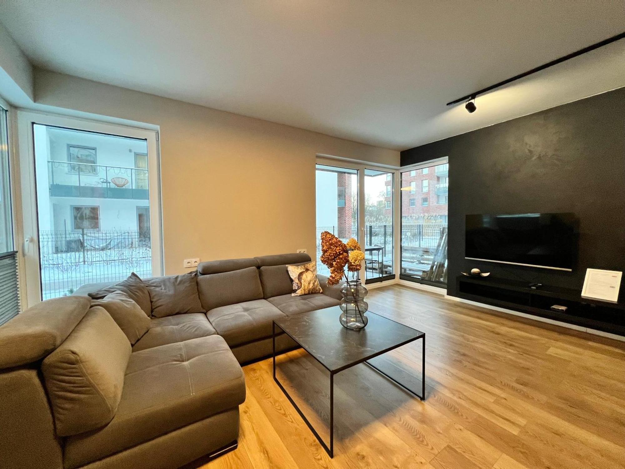 64M2 Apartment Oldtown Gdansk Yacht Marina ภายนอก รูปภาพ